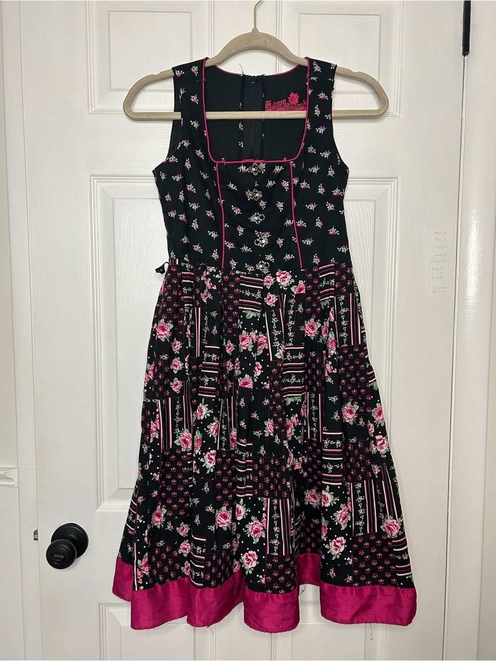 Happy Dirndl Floral Dress